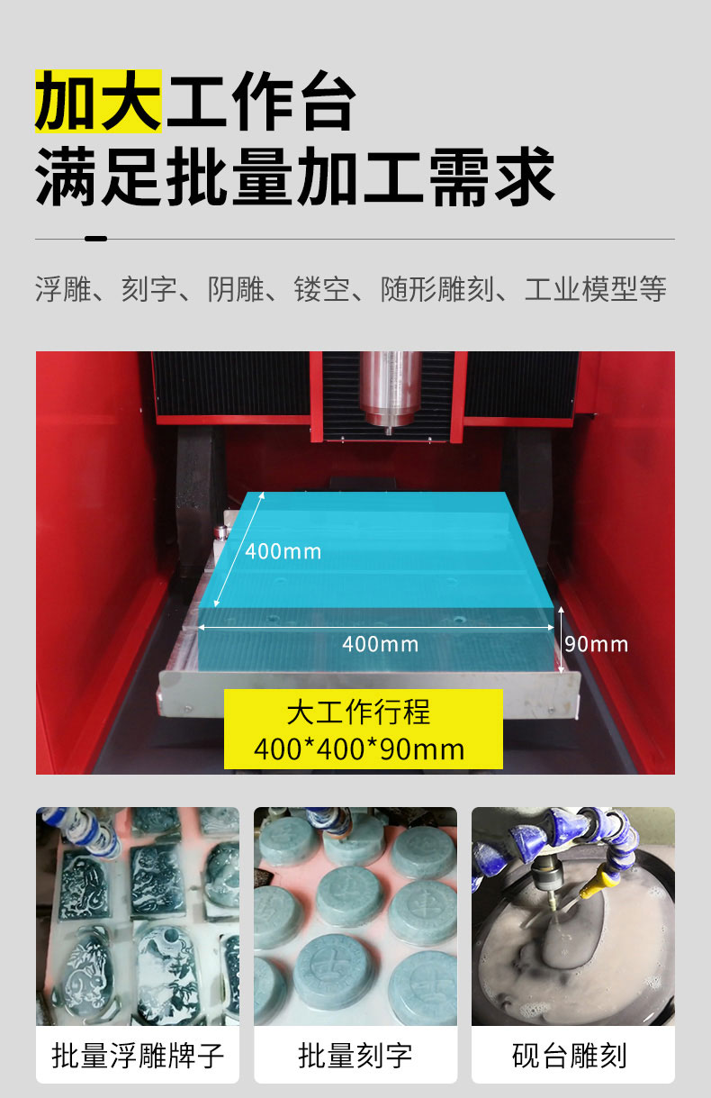 三軸浮雕機